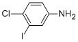 structure of CAS# 573764-31-5, 4-Chloro-3-Iodoaniline