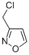 structure of CAS# 57684-71-6, 3-(Chloromethyl)Isoxazole;ISOXAZOLE, 3-(CHLOROMETHYL)-;3-(Chloromethyl)-1,2-Oxazole;3-Isoxazolylmethyl Chloride