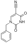 结构式 CAS# 57712-62-6, 1-苄基-2,4-二氧代-1,2,3,4-四氢-5-嘧啶甲腈