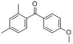 structure of CAS# 57800-66-5, 2,4-Dimethyl-4'-Methoxybenzophenone;2,4-Dimethyl-4'-Methoxybenzophenone;Brn 2416974;Benzophenone, 2,4-Dimethyl-4'-Methoxy-