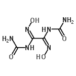 CAS 登录号：580-52-9， (1E,2E)-N'<sup>1</sup>,N'<sup>2</sup>-二氨基甲酰-N<sup>1</sup>,N<sup>2</sup>-二羟基乙烷二脒