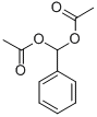 structure of CAS# 581-55-5, Benzal Diacetate;(Acetoxy-Phenyl-Methyl) Acetate;Acetic Acid (Acetoxy-Phenylmethyl) Ester;Acetic Acid (Acetoxy-Phenyl-Methyl) Ester