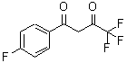 structure of CAS# 582-65-0, 4,4,4-Trifluoro-1-(4-Fluorophenyl)Butane-1,3-Dione;2,2,2-Trifluoro-1-(2-Fluoro-6-Iodo-Phenyl)-Ethanone;4,4,4-TRIFLUORO-1-(4-FLUOROPHENYL)-1,3-BUTANEDIONE;4,4,4-TRIFLUORO-1-(4-FLUOROPHENYL)BUTANE-1,3-DIONE