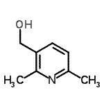 structure of CAS# 582303-10-4, (2,6-Dimethyl-3-Pyridinyl)Methanol;(2,6-dimethyl-3-pyridyl)methan-1-ol;(2,6-dimethyl-3-pyridyl)methanol;(2,6-Dimethylpyridin-3-yl)methanol