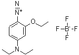 CAS#: 584-59-8， 4-(Diethylamino)-2-Ethoxybenzenediazonium Tetrafluoroborate