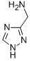 structure of CAS# 58502-29-7, 1H-1,2,4-Triazole-3-Methanamine;(1H-1,2,4-Triazol-5-Ylmethyl)Amine(SALTDATA: 1.97Hcl 0.12CH3OH);(1H-1,2,4-TRIAZOL-3-YL)METHANAMINE HYDROCHLORIDE;C-(2H-[1,2,4]TRIAZOL-3-YL)-METHYLAMINE