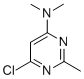 结构式 CAS# 58514-89-9, 6-氯-N,N,2-三甲基-4-嘧啶胺