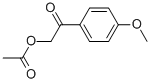 结构式 CAS# 58518-78-8, 2-(4-甲氧基苯基)-2-氧代乙基乙酸酯