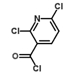 结构式 CAS# 58584-83-1, 2,6-二氯烟酰氯化物