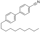 structure of CAS# 59454-35-2, 4'-Decyl-biphenyl-4-carbonitrile;(1,1'-Biphenyl)-4-Carbonitrile, 4'-Decyl-;4'-Decyl(1,1'-Biphenyl)-4-Carbonitrile;4-Cyano-4'-Decylbiphenyl
