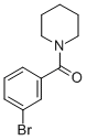 结构式 CAS# 59507-53-8, (3-溴苯基羰基)哌啶