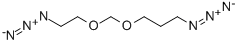 structure of CAS# 59559-06-7, 1,8-Diazido-3,5-Dioxaoctane;1-Azido-2-[2-(2-Azidoethoxy)Ethoxy]Ethane;1,2-Bis(2-Azidoethoxy)Ethane;1,8-Diazido-3,5-Dioxaoctane