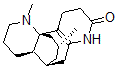 CAS 登录号：596-55-4， (4aR,12R)-2,3,4,4abeta,5,6,7,10-八氢-1,12-二甲基-1H-5beta,10bbeta-丙桥-1,7-菲罗啉-8(9H)-酮