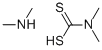 structure of CAS# 598-64-1, Dimethyldithiocarbamic Acid Dimethylamine Salt;Dimethylamine;Dimethylaminomethanedithioic Acid;Wln: Suyshn1&1 &1M1;Nsc100885