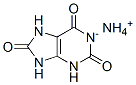 结构式 CAS# 6009-66-1, 尿酸铵