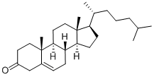 structure of CAS# 601-54-7, 5-Cholesten-3-One;17-(1,5-Dimethylhexyl)-10,13-Dimethyl-1,2,4,7,8,9,11,12,14,15,16,17-Dodecahydrocyclopenta[A]Phenanthren-3-One;.Delta.(Sup5)-Cholestenone;Nsc118979