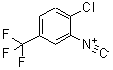 结构式 CAS# 601465-68-3, 1-氯-2-异氰基-4-(三氟甲基)苯