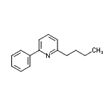 structure of CAS# 60272-71-1, 2-Butyl-6-Phenylpyridine