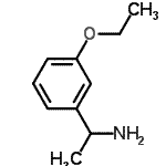 structure of CAS# 603945-50-2, 1-(3-Ethoxyphenyl)ethanamine;1-(3-ethoxyphenyl)ethan-1-amine;1-(3-Ethoxyphenyl)ethanamine;1-(3-ethoxyphenyl)ethylamine
