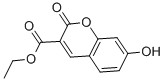 structure of CAS# 6093-71-6, 7-Hydroxy-2-oxo-2H-chromene-3-carboxylic acid ethyl ester;Ethyl 7-Hydroxy-2-Oxo-Chromene-3-Carboxylate;7-Hydroxy-2-Oxo-3-Chromenecarboxylic Acid Ethyl Ester;7-Hydroxy-2-Keto-Chromene-3-Carboxylic Acid Ethyl Ester