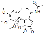 CAS#: 61014-70-8， (7aR-(4bR,7aalpha,10beta))-N-(7a,8,11,12-Tetrahydro-2,3,4,7a-tetramethoxy-8-oxo-10H-benz(7,8)azuleno(1,8a)(b)furan-10-yl)acetamide