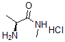 结构式 CAS# 61275-22-7, (2S)-2-氨基-N-甲基-丙酰胺盐酸盐(1:1)