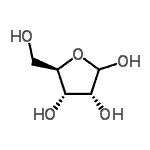 CAS#: 613-83-2， D-Ribofuranose