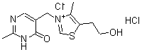 结构式 CAS# 614-05-1, 羟基硫胺素氯化物盐酸盐