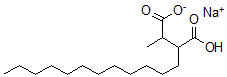 CAS#: 6155-44-8， 2-Dodecyl-3-Methylsuccinic Acid 1-Hydrogen 4-Sodium Salt