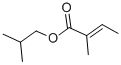 structure of CAS# 61692-84-0, Isobutyl Tiglate;2-Methylpropyl 2-Methylbut-2-Enoate;Isobutyl (E)-2-Methylbut-2-Enoate;Isobutyl 2-Methylbut-2-Enoate