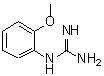 structure of CAS# 61705-89-3, 1-(2-Methoxyphenyl)Guanidine;N-(2-methoxyphenyl)guanidine;N-(2-METHOXY-PHENYL)-GUANIDINE