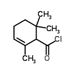 CAS#: 61899-99-8， 2,6,6-Trimethyl-2-Cyclohexene-1-Carbonyl Chloride
