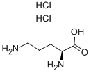 结构式 CAS# 6211-16-1, L-鸟氨酸二盐酸盐