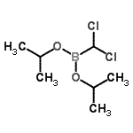 结构式 CAS# 62260-99-5, 二异丙基(二氯甲基)硼酸酯