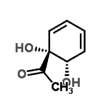 CAS 登录号：623563-55-3， 1-[(1R,6S)-1,6-二羟基-2,4-环己二烯-1-基]乙酮