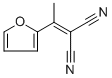 structure of CAS# 62737-71-7, 2-[1-(2-Furyl)Ethylidene]Malononitrile;2-[1-(2-Furyl)Ethylidene]Propanedinitrile;2-[1-(2-Furyl)Ethylidene]Malononitrile;8R-0348