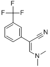 structure of CAS# 62738-99-2, 3-(Dimethylamino)-2-[3-(Trifluoromethyl)Phenyl]Acrylonitrile;3-Dimethylamino-2-[3-(Trifluoromethyl)Phenyl]Prop-2-Enenitrile;(Z)-3-Dimethylamino-2-[3-(Trifluoromethyl)Phenyl]Acrylonitrile;3-Dimethylamino-2-[3-(Trifluoromethyl)Phenyl]Acrylonitrile