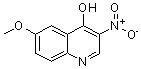 CAS#: 628284-89-9， 6-Methoxy-3-nitro-4-quinolinol