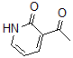 structure of CAS# 62838-65-7, 3-Acetyl-2(1H)-Pyridinone;2(1H)-Pyridinone, 3-Acetyl- (9CI);3-Acetyl-1,2-Dihydropyridin-2-One;2(1H)-Pyridinone, 3-Acetyl-