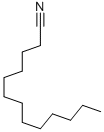 structure of CAS# 629-60-7, n-Dodecyl Cyanide;(C10-C16) Alkylnitrile;Ai3-16570