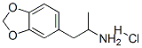 structure of CAS# 6292-91-7, Methylenedioxy-3,4-Amphetamine Hydrochloride;[2-(1,3-Benzodioxol-5-Yl)-1-Methyl-Ethyl]Amine Chloride;Nsc27106;.Alpha.-Methyl-3,4-(Methylenedioxy)Phenethylamine Hydrochloride
