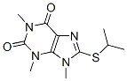 CAS#: 6299-06-5， 1,3,9-Trimethyl-8-Propan-2-Ylsulfanyl-Purine-2,6-Dione