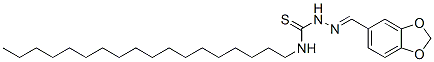 CAS#: 6299-33-8， 1-(Benzo[1,3]Dioxol-5-Ylmethylideneamino)-3-Octadecyl-Thiourea