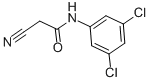 结构式 CAS# 63035-00-7, 2-氰基-N-(3,5-二氯-苯基)-乙酰胺
