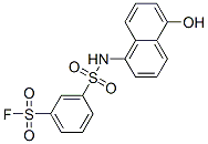 CAS#: 63149-46-2， 3-[[(5-Hydroxy-1-Naphthalenyl)Amino]Sulfonyl]Benzenesulfonic Acid Fluoride