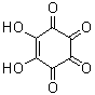 structure of CAS# 63183-44-8, 5,6-Dihydroxy-5-Cyclohexene-1,2,3,4-Tetrone;1,2-Dihydroxy-3,4,5,6-tetraoxocyclohexene;2,3,5,5,6,6-Hexahydroxy-2-cyclohexene-1,4-dione;5,6-dihydroxycyclohex-5-ene-1,2,3,4-tetraone