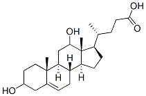 CAS#: 63266-92-2， 3,12-Dihydroxy-5-Cholenoic Acid
