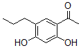structure of CAS# 63411-87-0, 1-(2,4-Dihydroxy-5-Propylphenyl)-Ethanone;1-(2,4-DIHYDROXY-5-PROPYLPHENYL)ETHAN-1-ONE;1-(2,4-Dihydroxy-5-Propylphenyl)Ethanone