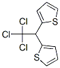 structure of CAS# 6345-58-0, 2,2'-(2,2,2-Trichloroethylidene)Dithiophene;2-[2,2,2-Trichloro-1-(2-Thienyl)Ethyl]Thiophene;2-(2,2,2-Trichloro-1-Thiophen-2-Yl-Ethyl)Thiophene;Nsc43562