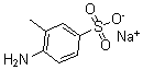 structure of CAS# 63450-43-1, 4-Amino-3-Methyl-Benzenesulfonic Acid Sodium Salt (1:1);Sodium 4-Amino-3-Methyl-Benzenesulfonate;Benzenesulfonic Acid, 4-Amino-3-Methyl-, Monosodium Salt